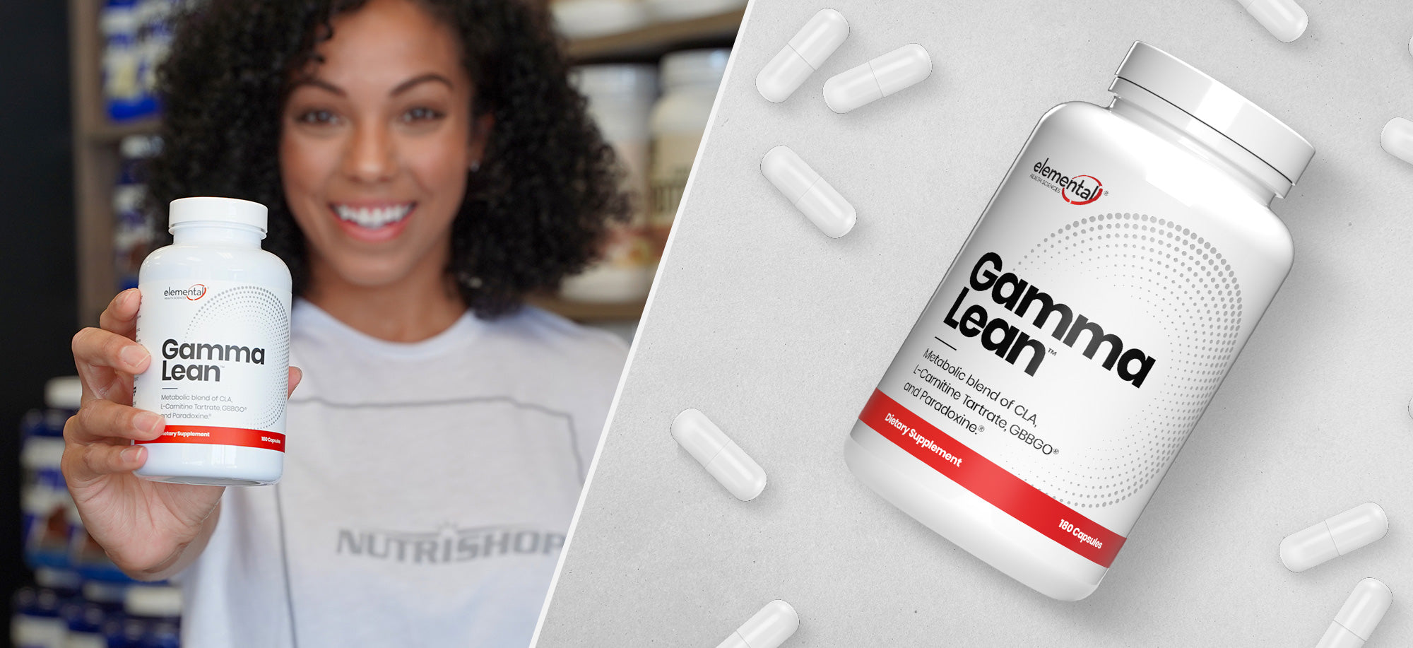 Stimulant-Free Thermogenic, GAMMA LEAN, Now Available at NUTRISHOP Stimulant-Free Thermogenic, GAMMA LEAN, Now Available at NUTRISHOP
