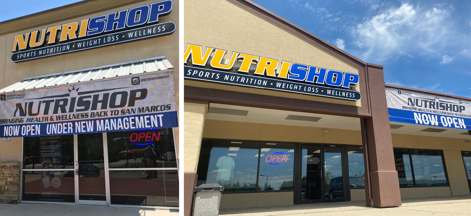 Successful NUTRISHOP® Franchisee Takes Over Texas Store, Opens Another in Ohio