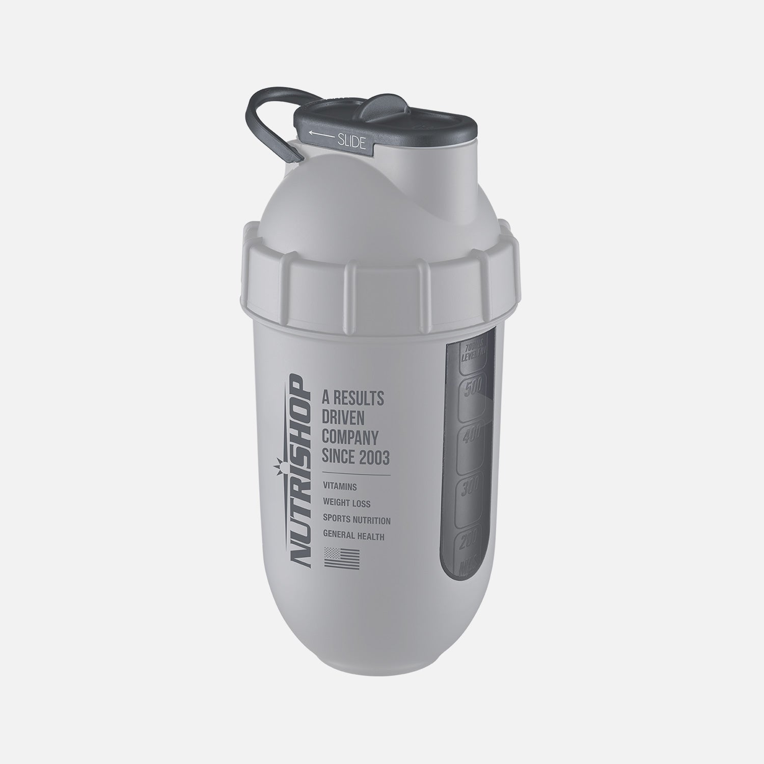 SHAKESPHERE TUMBLER Black Protein shaker bottle 24OZ