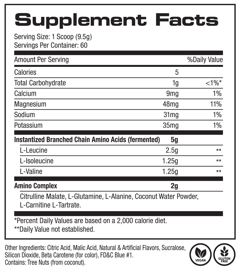 BCAA Complex™ | 5g Instantized Branched-Chain Amino Acids